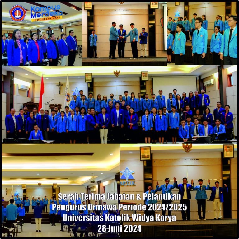 Ukwk Serah Terima Jabatan dan Pelantikan Pengurus Organisasi Mahasiswa ...