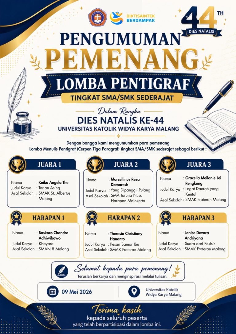 Ukwk Universitas Katolik Widya Karya | Scientia ad Laborem UKWK
